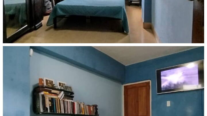Apartamento de construcción capitalista de 48 m² en primer piso.